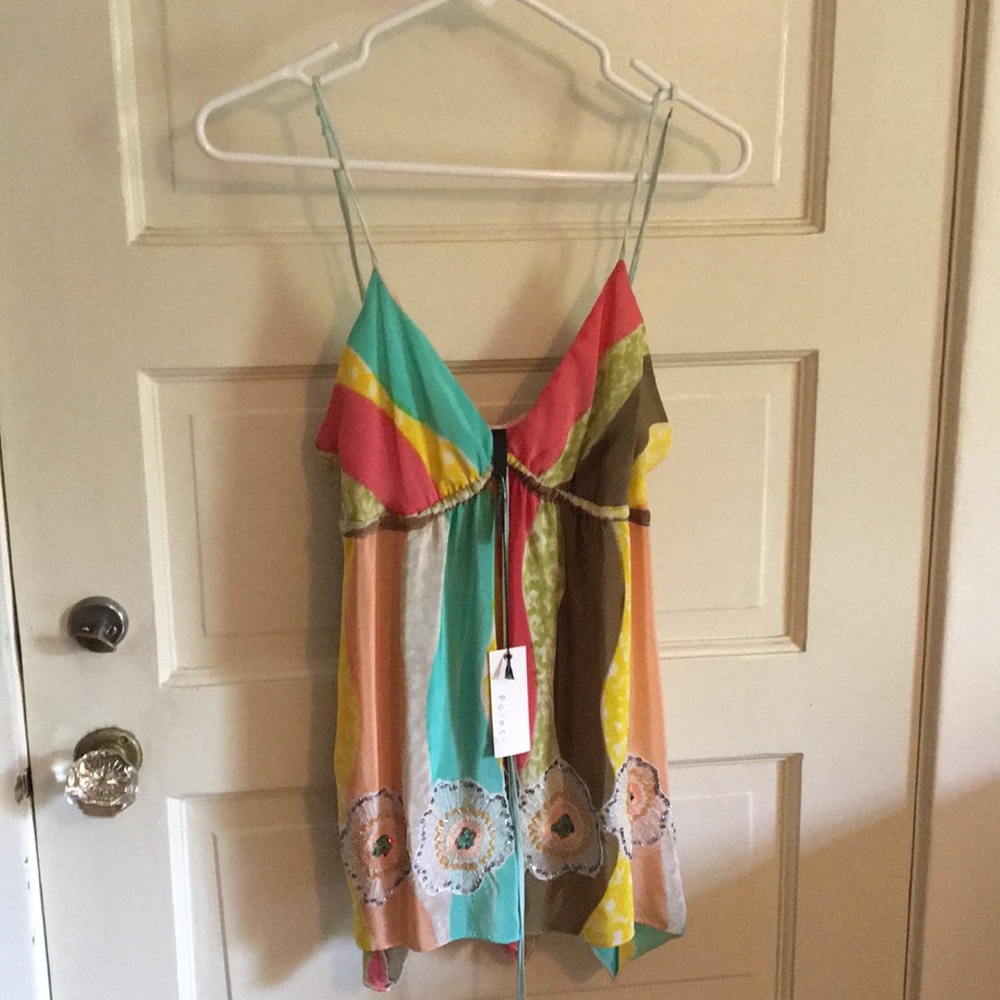POLECI SILK CAMISOLE